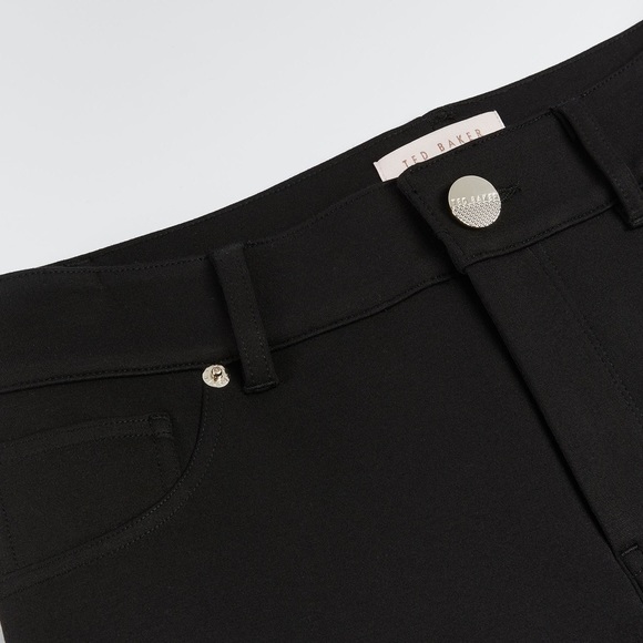 Ted Baker Strenti Skinny Zip Cuff Ponti Jeggings - Picture 5 of 9